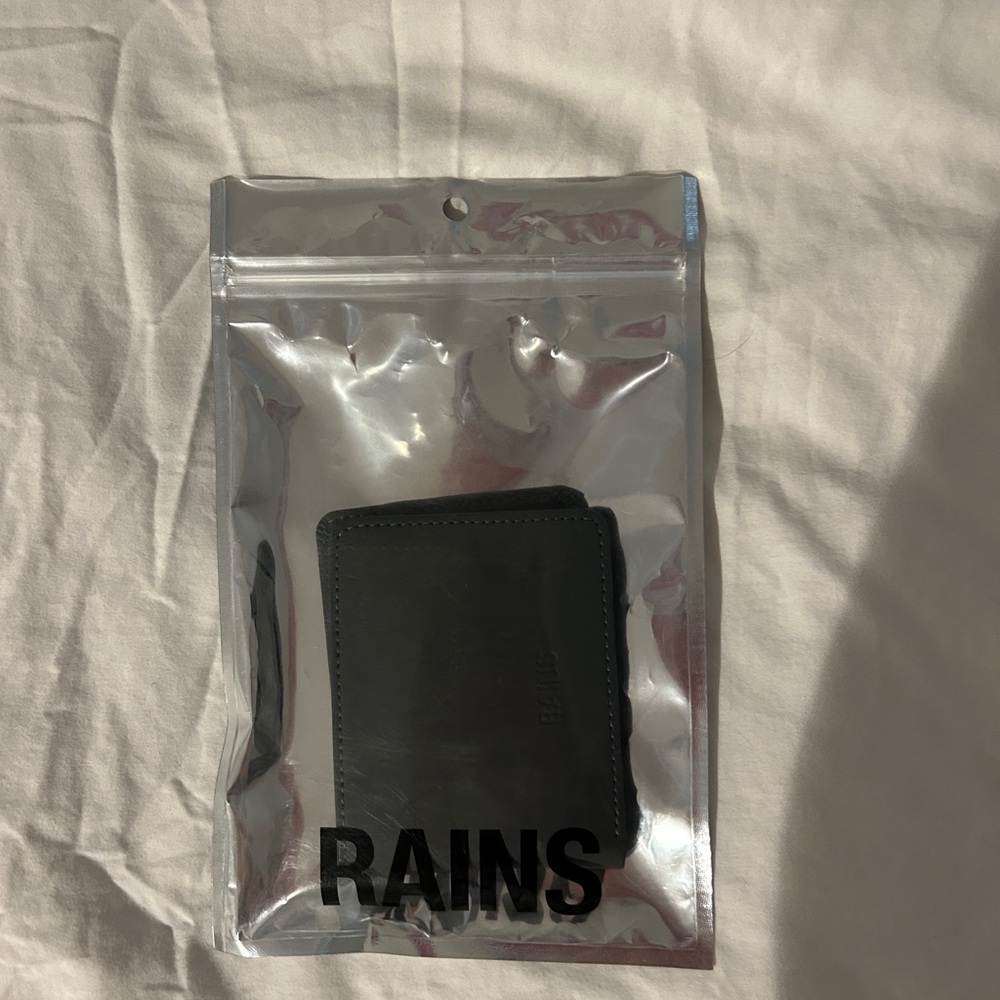 SOLD Rains Slate Grey Wallet NWT